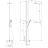 Смеситель LEMARK TROPIC LM7005С для ванны и душа LM7005C